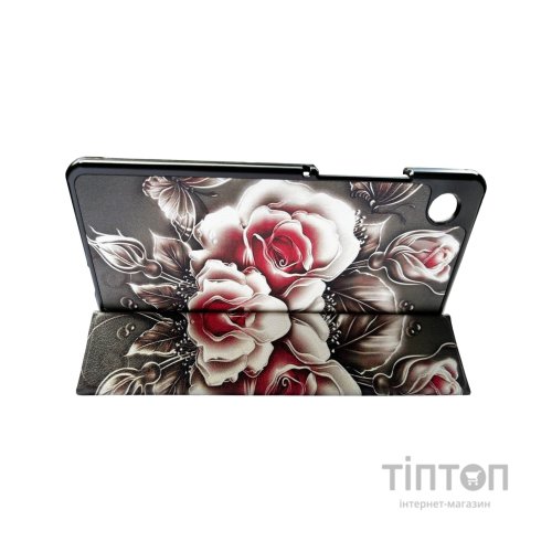 Чохол до планшета BeCover Smart Case Samsung Galaxy Tab A11 Plus SM-X236B 11.0" Black Rose (714013)