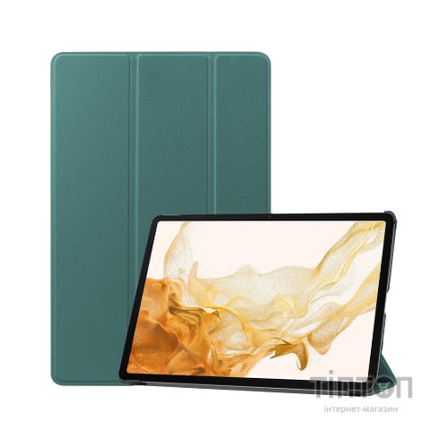 Чохол до планшета BeCover Smart Case Samsung Galaxy Tab S10 Plus (SM-X820/SM-X826) 12.4" Dark Green (712234)
