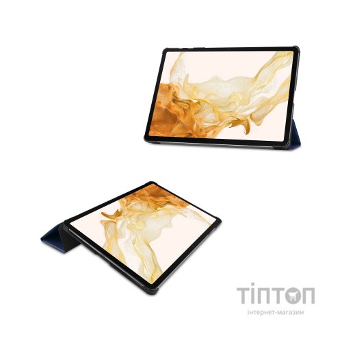 Чохол до планшета BeCover Smart Case Samsung Galaxy Tab S10 Plus (SM-X820/SM-X826) 12.4" Deep Blue (712233)