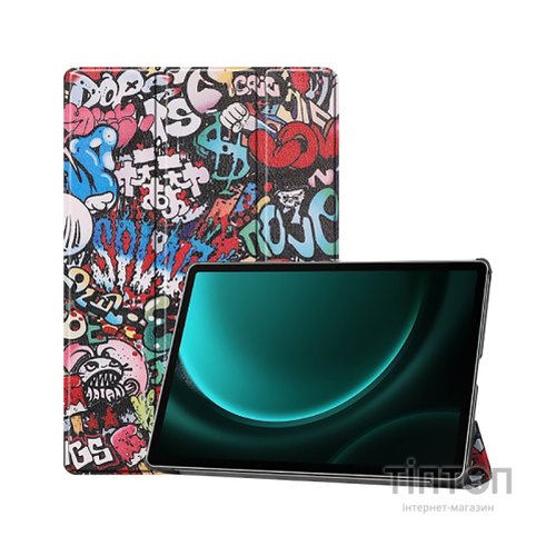 Чохол до планшета BeCover Smart Case Samsung Galaxy Tab S10 Plus (SM-X820/SM-X826) 12.4" Graffiti (712243)