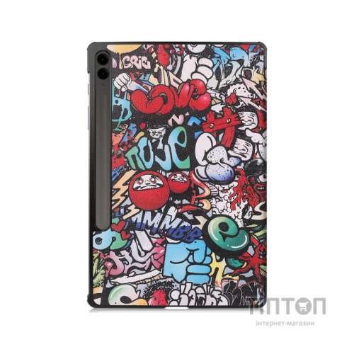 Чохол до планшета BeCover Smart Case Samsung Galaxy Tab S10 Plus (SM-X820/SM-X826) 12.4" Graffiti (712243)