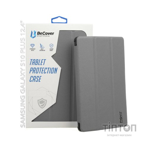 Чохол до планшета BeCover Smart Case Samsung Galaxy Tab S10 Plus (SM-X820/SM-X826) 12.4" Gray (712235)