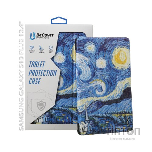 Чохол до планшета BeCover Smart Case Samsung Galaxy Tab S10 Plus (SM-X820/SM-X826) 12.4" Night (712245)