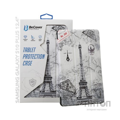 Чохол до планшета BeCover Smart Case Samsung Galaxy Tab S10 Plus (SM-X820/SM-X826) 12.4" Paris (712246)
