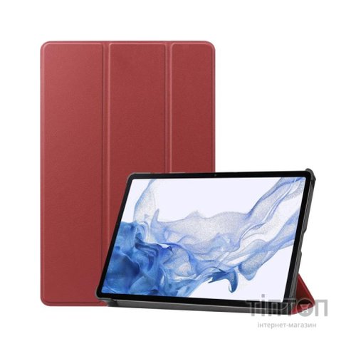 Чохол до планшета BeCover Smart Case Samsung Galaxy Tab S10 Plus (SM-X820/SM-X826) 12.4" Red Wine (712239)