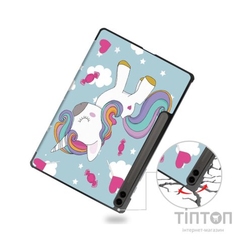 Чохол до планшета BeCover Smart Case Samsung Galaxy Tab S10 Plus (SM-X820/SM-X826) 12.4" Unicorn (712251)