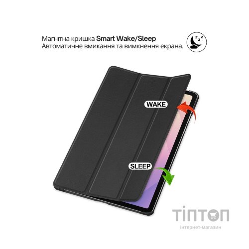 Чохол до планшета BeCover Smart Case Samsung Galaxy Tab S11 (SM-X730/X736) 11.0" Black (714647)