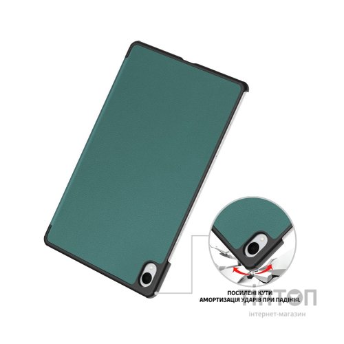 Чохол до планшета BeCover Smart Case Samsung Galaxy Tab S11 (SM-X730/X736) 11.0" Dark Green (714648)