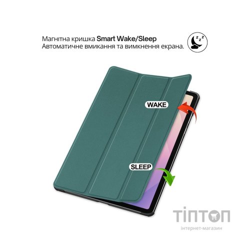 Чохол до планшета BeCover Smart Case Samsung Galaxy Tab S11 (SM-X730/X736) 11.0" Dark Green (714648)