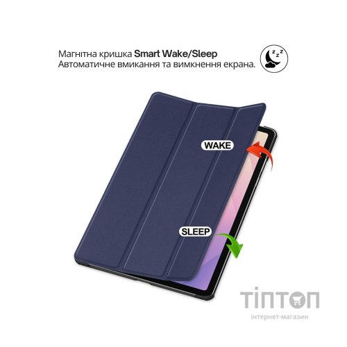 Чохол до планшета BeCover Smart Case Samsung Galaxy Tab S11 (SM-X730/X736) 11.0" Deep Blue (714649)