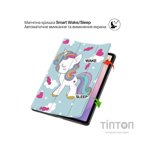 Чохол до планшета BeCover Smart Case Samsung Galaxy Tab S11 (SM-X730/X736) 11.0" Unicorn (714656)