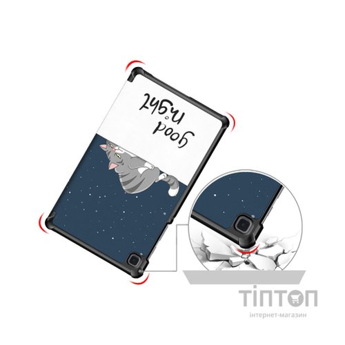 Чохол до планшета BeCover Smart Case Samsung Galaxy Tab S6 Lite 10.4 P610/P613/P615/P619 Good Night (708327)