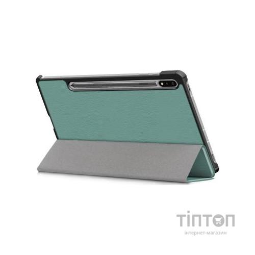 Чохол до планшета BeCover Smart Case Samsung Galaxy Tab S7 (SM-T875)/S8 (SM-X700/SM-X706) Dark Green (705222)