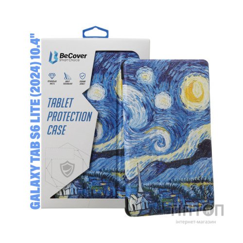 Чохол до планшета BeCover Smart Case Samsung Tab S6 Lite (2024) 10.4" P620/P625/P627 Night (710830)