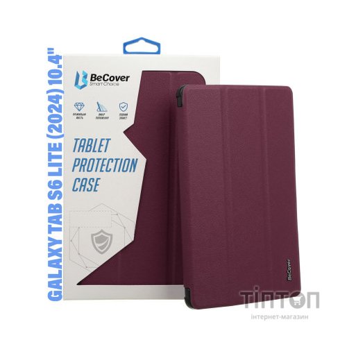Чохол до планшета BeCover Smart Case Samsung Tab S6 Lite (2024) 10.4" P620/P625/P627 Red Wine (710821)