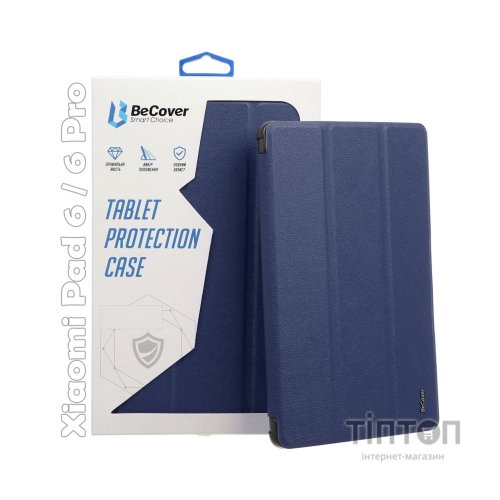 Чохол до планшета BeCover Smart Case Xiaomi Mi Pad 6 / 6 Pro 11" Deep Blue (709491)