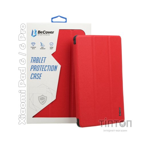 Чохол до планшета BeCover Smart Case Xiaomi Mi Pad 6 / 6 Pro 11" Red (709502)