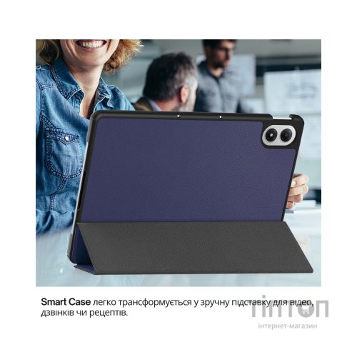 Чохол до планшета BeCover Smart Case Xiaomi Redmi Pad 2 Pro 12.1" Deep Blue (714629)