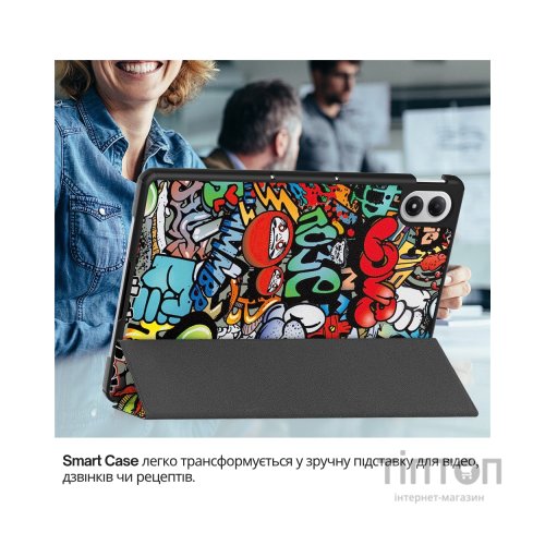 Чохол до планшета BeCover Smart Case Xiaomi Redmi Pad 2 Pro 12.1" Graffiti (714639)