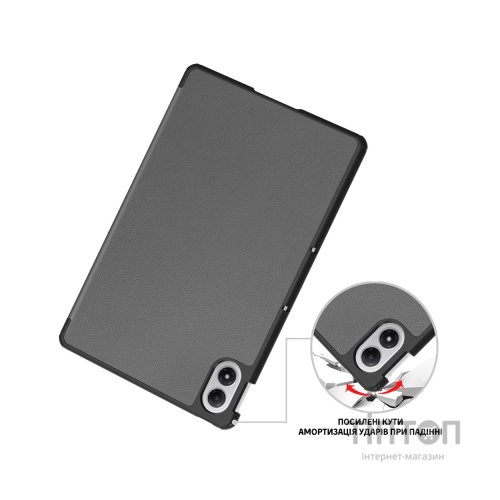 Чохол до планшета BeCover Smart Case Xiaomi Redmi Pad 2 Pro 12.1" Gray (714630)