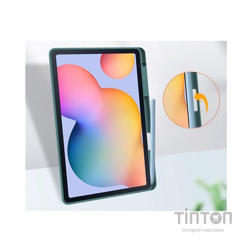 Чохол до планшета BeCover Soft Edge Pencil Mount Samsung Galaxy Tab S6 Lite 10.4 P610/P613/P615/P619 Dark Green (708353)