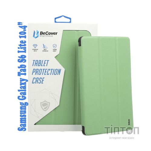 Чохол до планшета BeCover Soft Edge Pencil Mount Samsung Galaxy Tab S6 Lite 10.4 P610/P613/P615/P619 Green (708329)