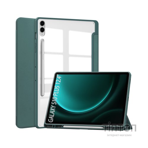 Чохол до планшета BeCover Soft Edge Samsung Galaxy Tab S10 Plus (SM-X820/SM-X826) 12.4" Dark Green (712254)
