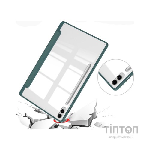 Чохол до планшета BeCover Soft Edge Samsung Galaxy Tab S10 Plus (SM-X820/SM-X826) 12.4" Dark Green (712254)