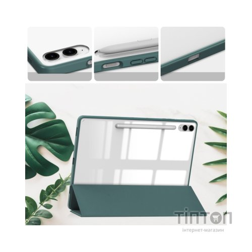 Чохол до планшета BeCover Soft Edge Samsung Galaxy Tab S10 Plus (SM-X820/SM-X826) 12.4" Dark Green (712254)