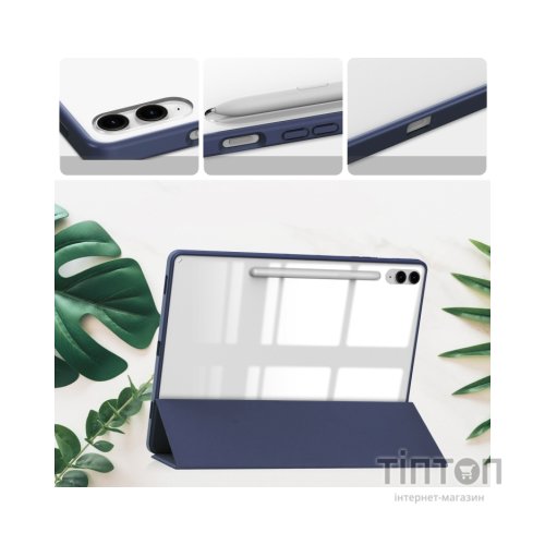 Чохол до планшета BeCover Soft Edge Samsung Galaxy Tab S10 Plus (SM-X820/SM-X826) 12.4" Deep Blue (712253)
