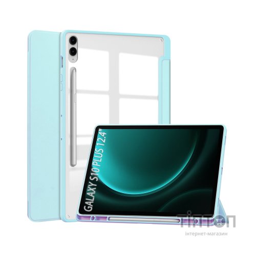 Чохол до планшета BeCover Soft Edge Samsung Galaxy Tab S10 Plus (SM-X820/SM-X826) 12.4" Light Blue (712255)