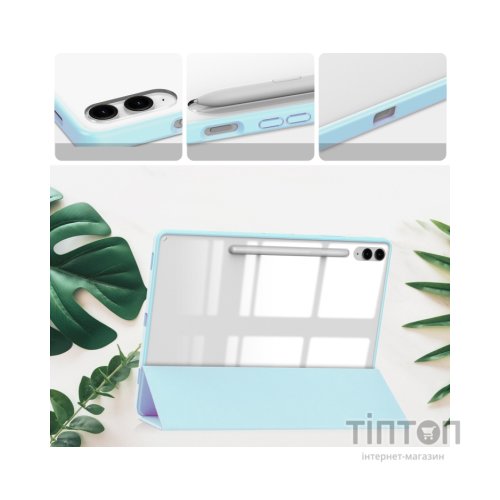 Чохол до планшета BeCover Soft Edge Samsung Galaxy Tab S10 Plus (SM-X820/SM-X826) 12.4" Light Blue (712255)