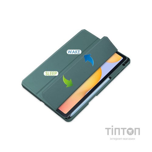 Чохол до планшета BeCover Soft Edge Stylus Mount Samsung Tab S6 Lite (2024) 10.4" P620/P625/P627 Dark Green (710838)
