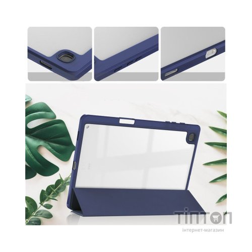 Чохол до планшета BeCover Soft Edge Stylus Mount Samsung Tab S6 Lite (2024) 10.4" P620/P625/P627 Deep Blue (710837)