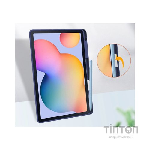 Чохол до планшета BeCover Soft Edge Stylus Mount Samsung Tab S6 Lite (2024) 10.4" P620/P625/P627 Deep Blue (710837)