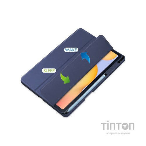 Чохол до планшета BeCover Soft Edge Stylus Mount Samsung Tab S6 Lite (2024) 10.4" P620/P625/P627 Deep Blue (710837)
