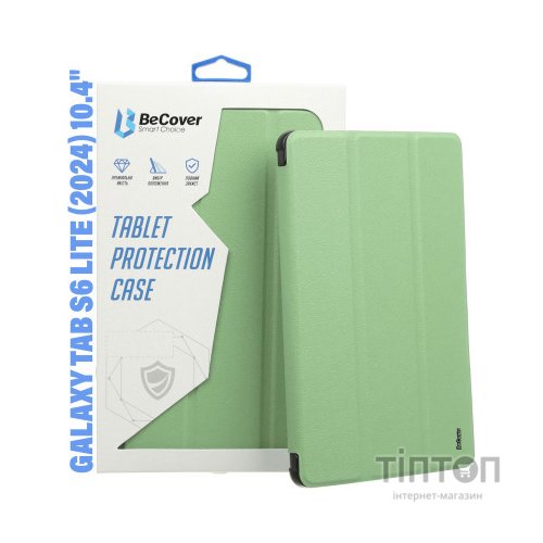 Чохол до планшета BeCover Soft Edge Stylus Mount Samsung Tab S6 Lite (2024) 10.4" P620/P625/P627 Green (710842)