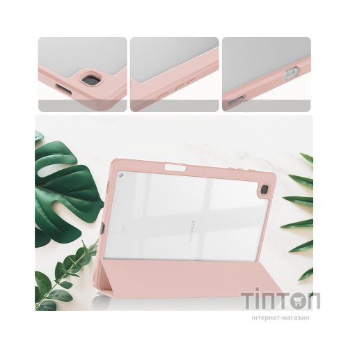 Чохол до планшета BeCover Soft Edge Stylus Mount Samsung Tab S6 Lite (2024) 10.4" P620/P625/P627 Rose Gold (710840)