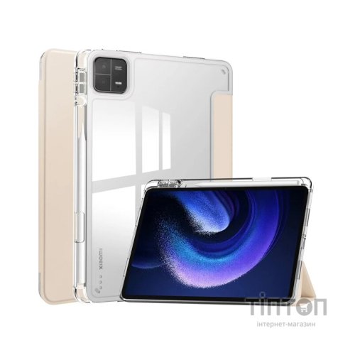 Чохол до планшета BeCover TPU Edge stylus mount Xiaomi Mi Pad 6 / 6 Pro 11" Rose Gold (709557)