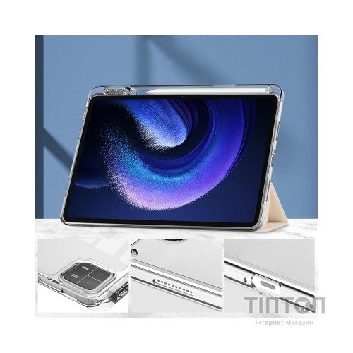 Чохол до планшета BeCover TPU Edge stylus mount Xiaomi Mi Pad 6 / 6 Pro 11" Rose Gold (709557)