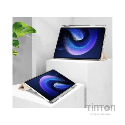 Чохол до планшета BeCover TPU Edge stylus mount Xiaomi Mi Pad 6 / 6 Pro 11" Rose Gold (709557)