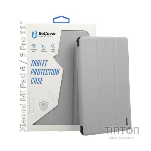 Чохол до планшета BeCover TPU Edge stylus mount Xiaomi Mi Pad 6 / 6 Pro 11" Sliver (709560)
