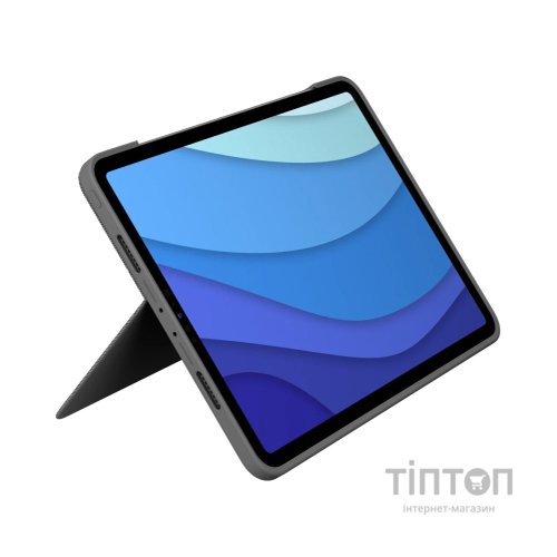 Чохол до планшета Logitech Combo Touch for iPad Pro 12.9-inch (5th generation) - GREY - UK (L920-010214)