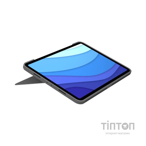 Чохол до планшета Logitech Combo Touch for iPad Pro 12.9-inch (5th generation) - GREY - UK (L920-010214)