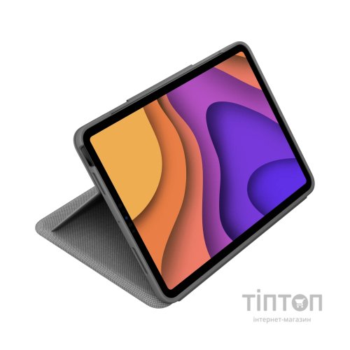 Чохол до планшета Logitech Folio Touch for iPad Air (4th gen) - OXFORD GREY - UK (L920-009968)