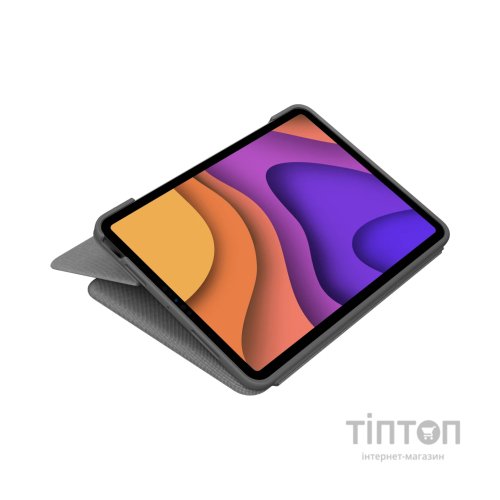 Чохол до планшета Logitech Folio Touch for iPad Air (4th gen) - OXFORD GREY - UK (L920-009968)