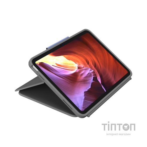 Чохол до планшета Logitech Rugged Folio - GRAPHITE - UK (L920-009319)