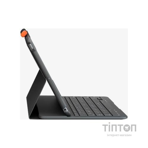 Чохол до планшета Logitech Slim Folio for iPad (7th generation) - GRAPHITE - RUS - BT - (L920-009652)