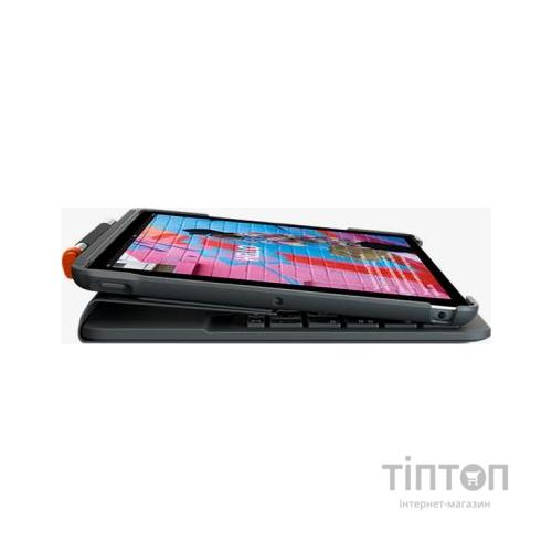 Чохол до планшета Logitech Slim Folio for iPad (7th generation) - GRAPHITE - RUS - BT - (L920-009652)