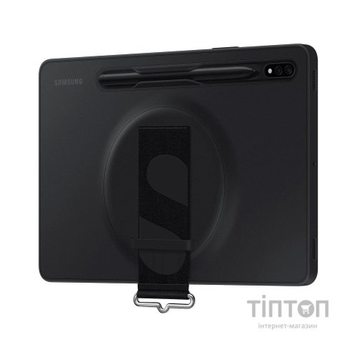 Чохол до планшета Samsung Strap Cover Tab S7/S8 (T870/X700) Black (EF-GX700CBEGRU)